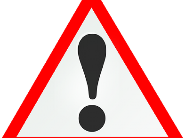 Danger Clipart Construction Sign - Дорожный Знак Предупреждающий (640x480), Png Download