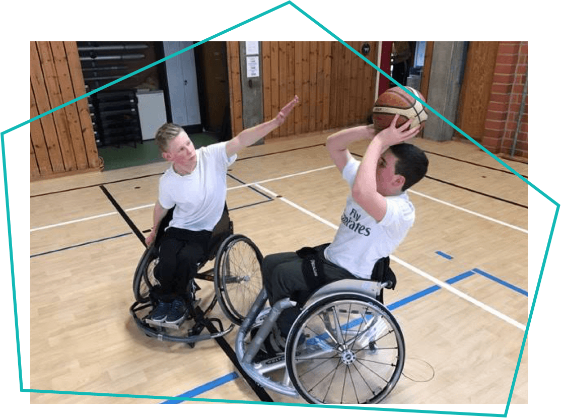 Boy In A Wheelchair - Wheelchair (1114x830), Png Download