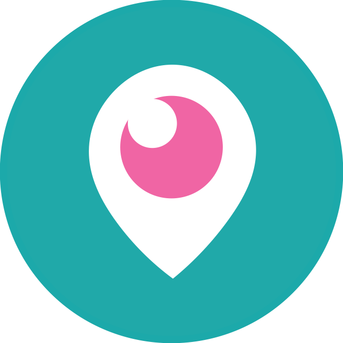 Periscope Logo Circle Png - Periscope Logo Transparent (668x668), Png Download