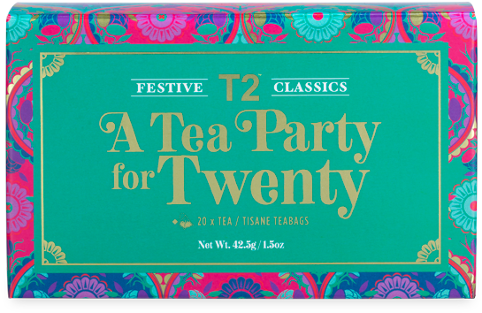 T2 Tea Party For Twenty (555x555), Png Download