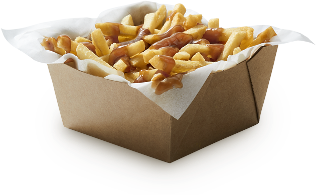 Gravy Loaded Fries - Mcdonald's Chicken Mcnuggets (960x428), Png Download