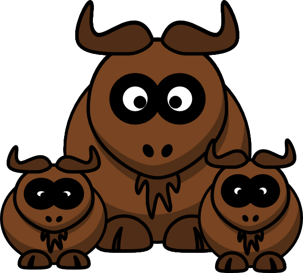 Amimal Family Clip Art - Animal Families Clip Art (600x542), Png Download