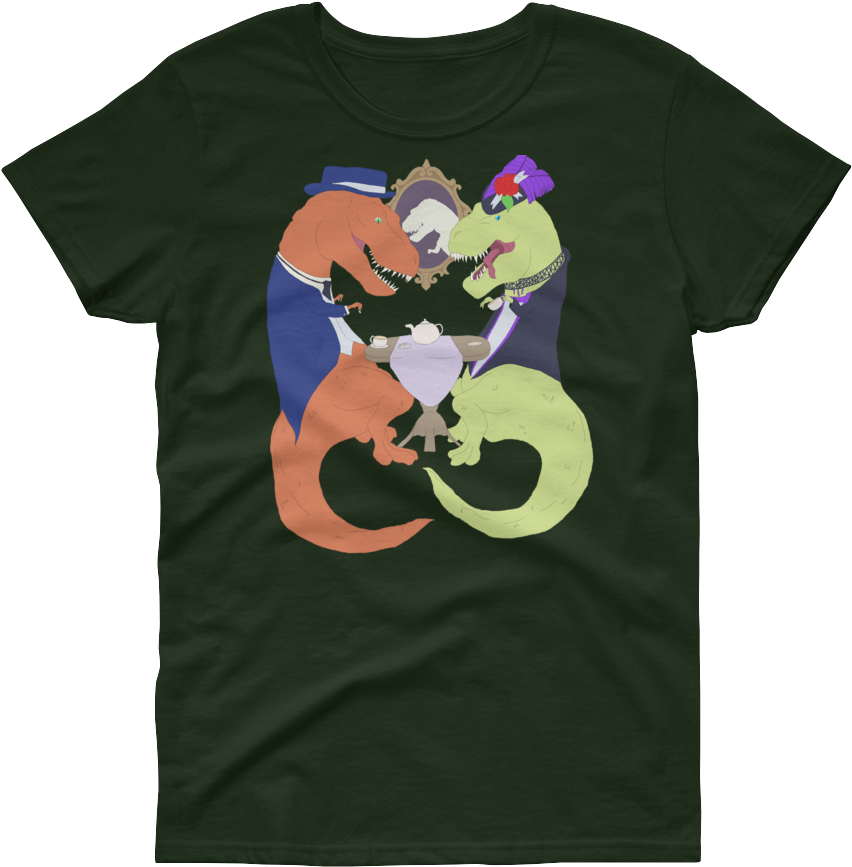 T Rex Tea Party T Shirt - Prisionero De Azkaban T Shirts (1000x1000), Png Download