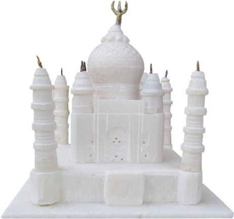 Taj Mahal - Scale Model (600x711), Png Download
