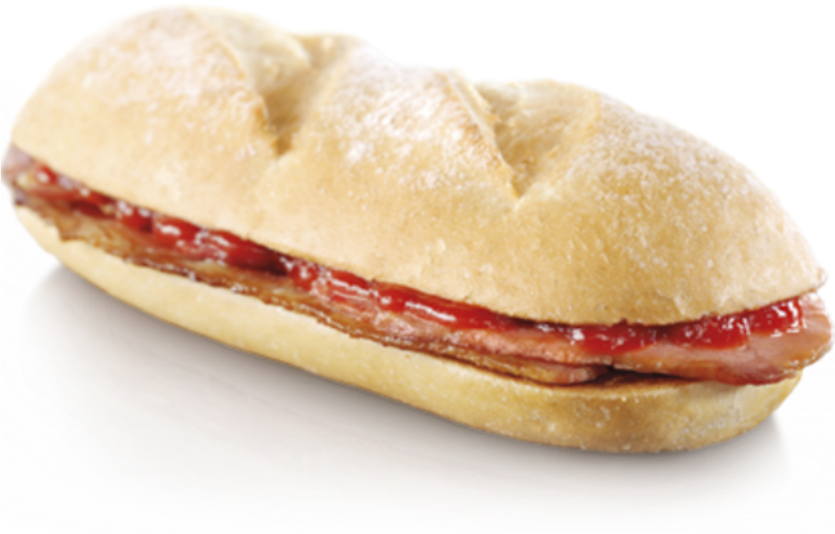 Bacon Roll - Bacon Roll Mcdonalds Price (1200x800), Png Download