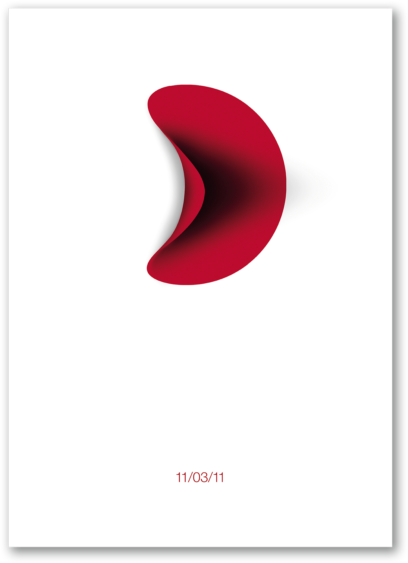 The Tsunami In Japan - Graphic Design (1417x1984), Png Download