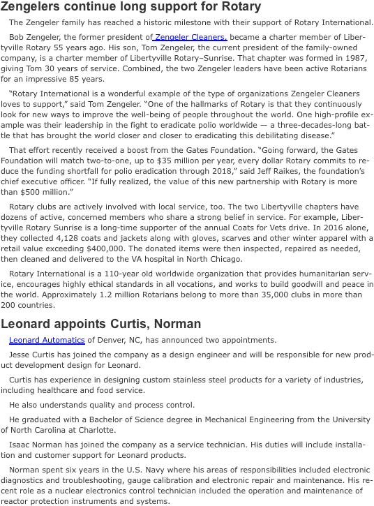 Zengelers Continue Long Support For Rotary The Zengeler - Powerhouse Mechanic (536x1262), Png Download