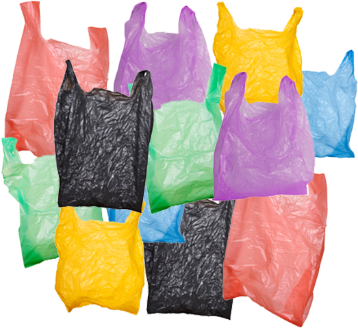 Photo By - - Plastic Grocery Bags Png (600x600), Png Download