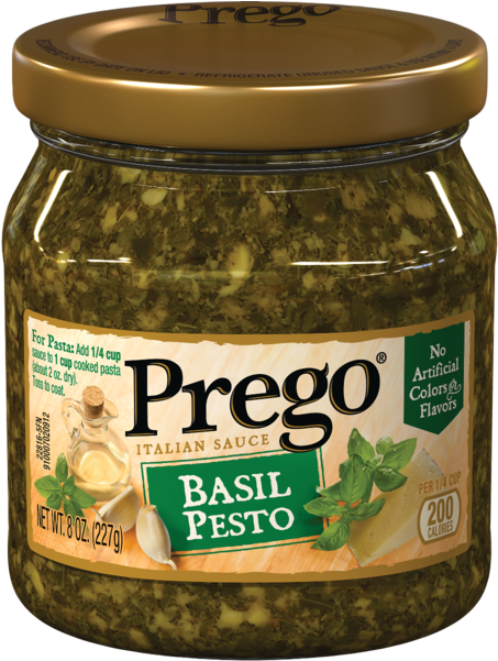 Basil Pesto - Prego Pesto Sauce (600x600), Png Download