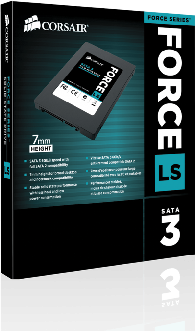 Corsair Force Series Ls Cssd F240gblsb 240gb (500x706), Png Download