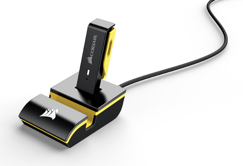 Corsair Gaming Void Rgb Yellowjacket Dolby - Corsair Void Rgb Wireless Dongle (800x546), Png Download