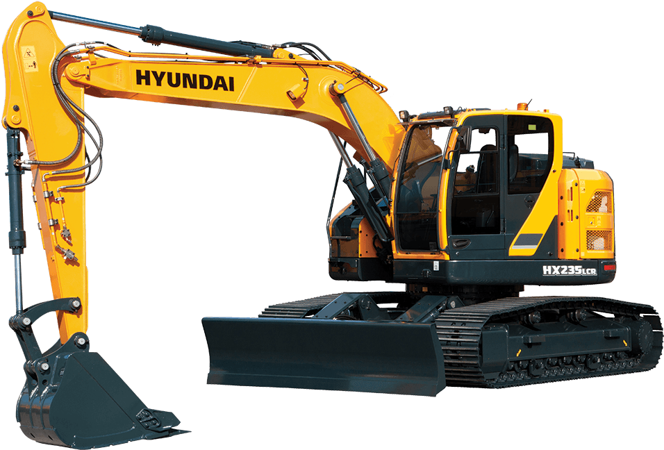 Hyundai Hx235lcr Excavator - Pelle Hyundai 29 Tonnes (1000x687), Png Download