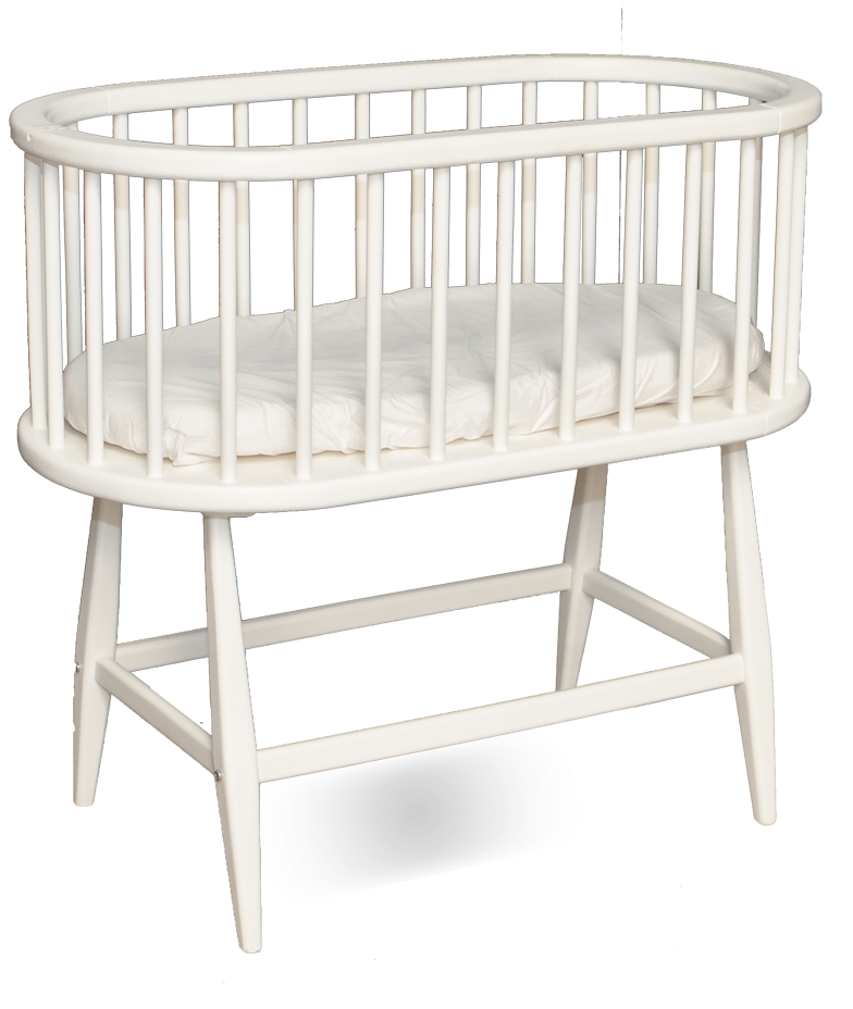 Vintage Round Crib - Windsor Chair (800x927), Png Download