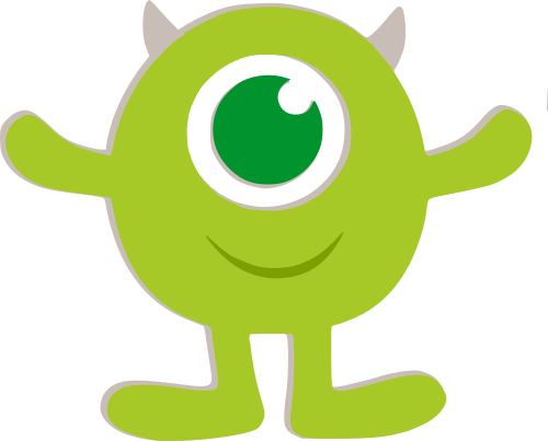 Monster Inc Baby Png (500x403), Png Download