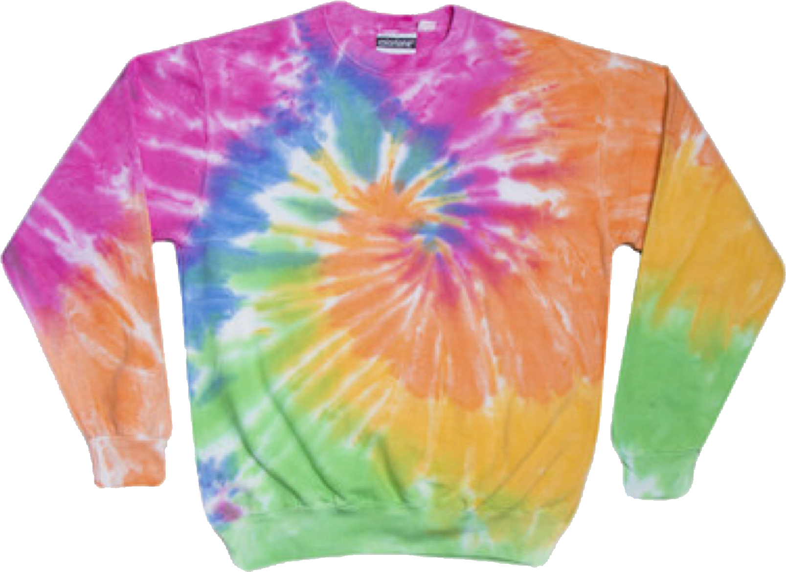 Tye Die Shirts, Tie Dye Tops, Crew Neck Shirt, Polyvore - Long-sleeved T-shirt (1639x2048), Png Download