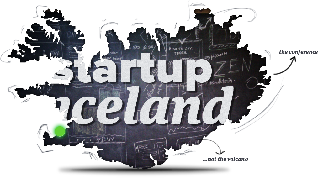 Startup Iceland Conference Shows Iceland's Entrepreneurial - Iceland Map (1014x568), Png Download