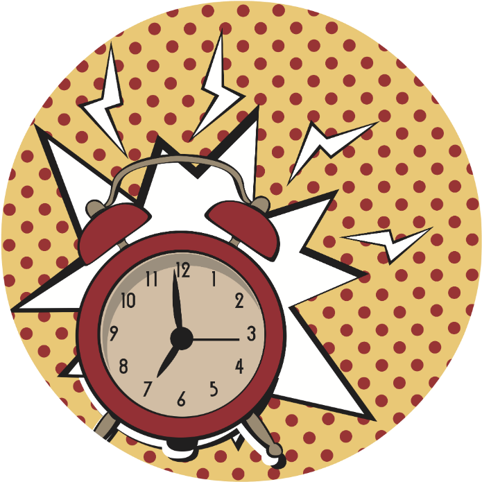 Circle Clock - Plate (1000x1000), Png Download