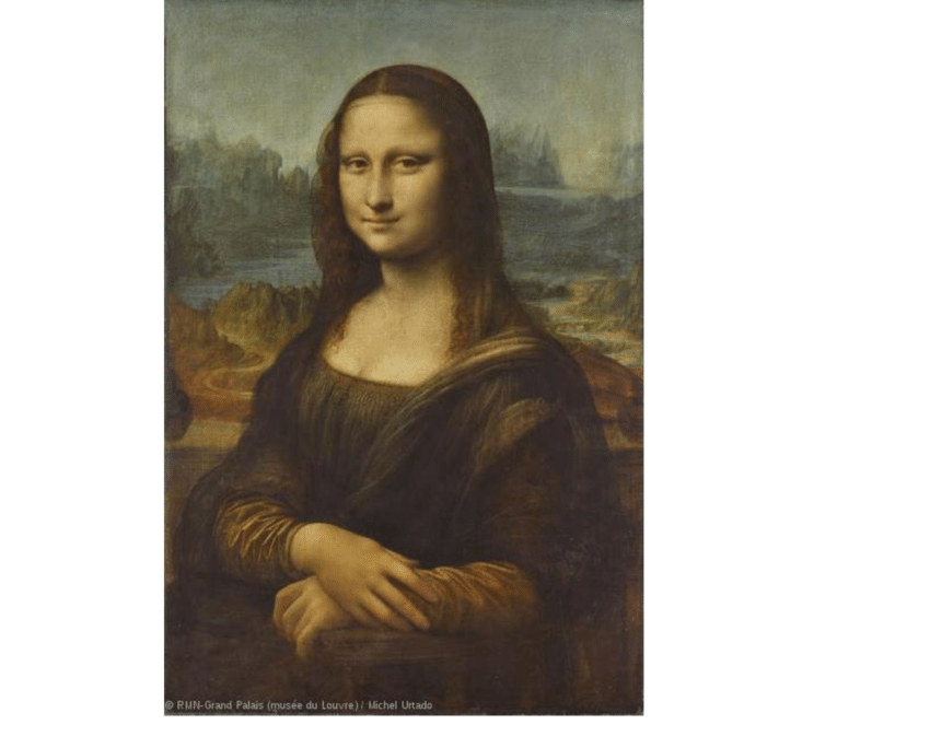Mona Lisa Leonardo Da Vinci - Mona Lisa (850x673), Png Download