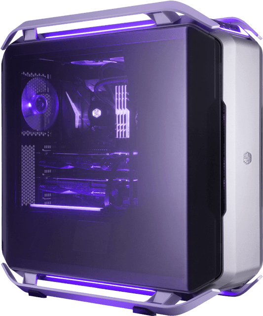 Cpu Clipart Gaming Computer - Cooler Master Cosmos C700p (700x700), Png Download