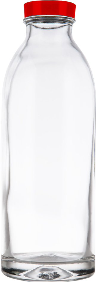 Color-red - Glass Bottle (600x1024), Png Download