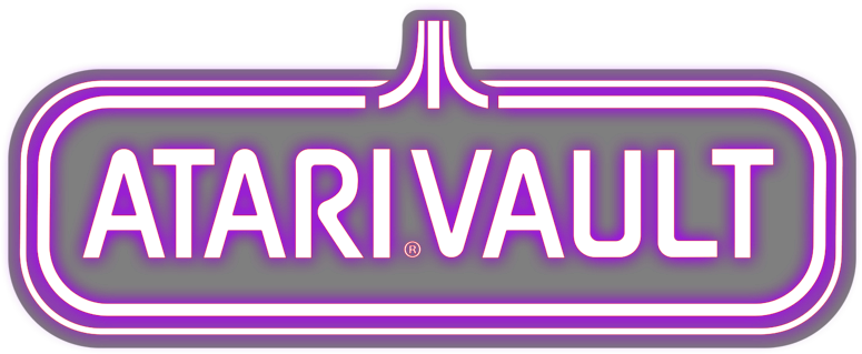 Atari - Atari Vault Logo (850x363), Png Download