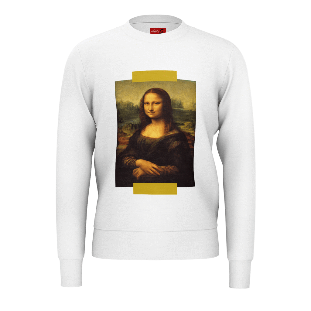 Mona Lisa Sweater - Expectation Vs Reality Art (1024x1024), Png Download