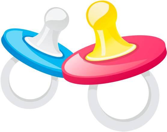 Download - Baby Pacifiers (673x564), Png Download
