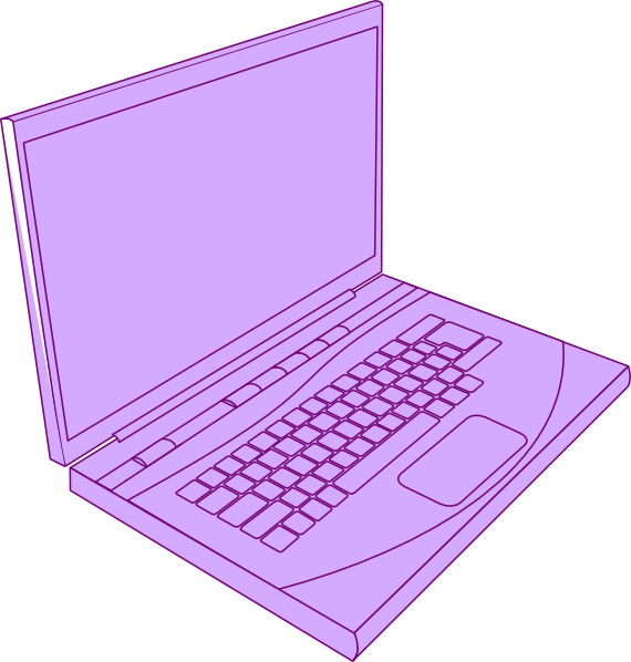 Laptop Drawing Png (570x598), Png Download