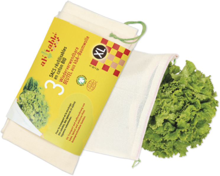 3 Bolsas Reutilizables Fruta Y Verdura Xl - Bag (768x616), Png Download