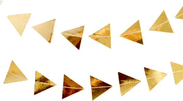 Gold Christmas Lights Png (600x600), Png Download