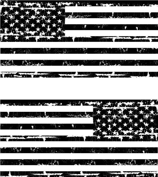 Distressed Flag (675x675), Png Download
