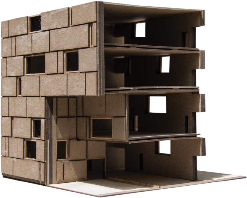 P2 Model3 - Shelf (1000x773), Png Download