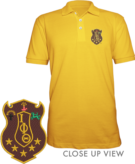 Iota Phi Theta Embroidered Crest Polo - Iota Phi Theta (558x558), Png Download