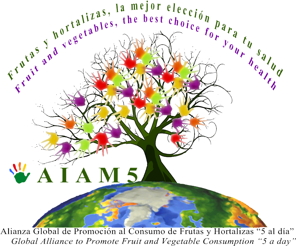 Movimiento Consumo De Frutas Y Verduras 5 Al Día - 5 Al Dia (1057x923), Png Download