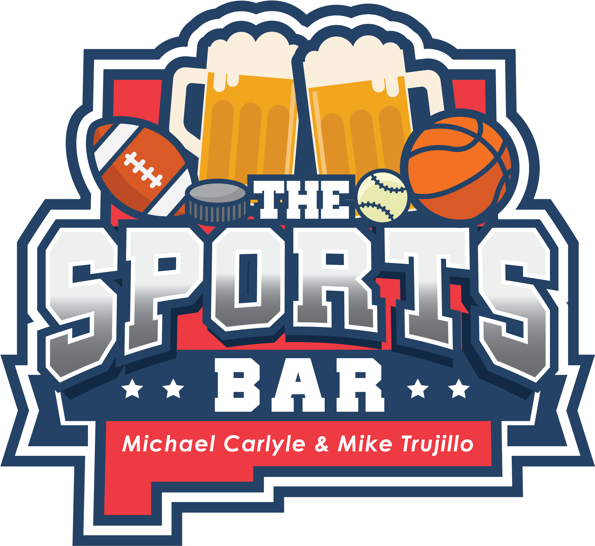 The Sports Bar Talk Lobo Football & Coach Davie With (2420x2265), Png Download