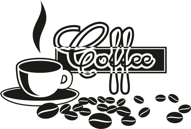 800 X 774 3 - Logo Kopi Hitam Putih (800x774), Png Download