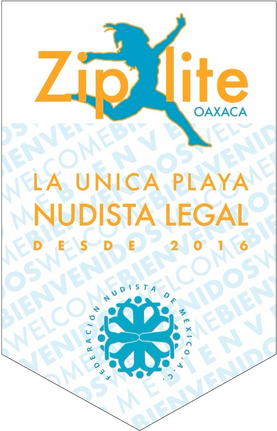 Zipolite Playa Nudista - Poster (589x883), Png Download