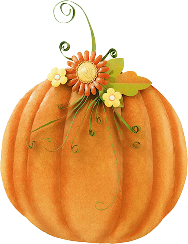 Ch - B *✿* - Pumpkin (617x800), Png Download