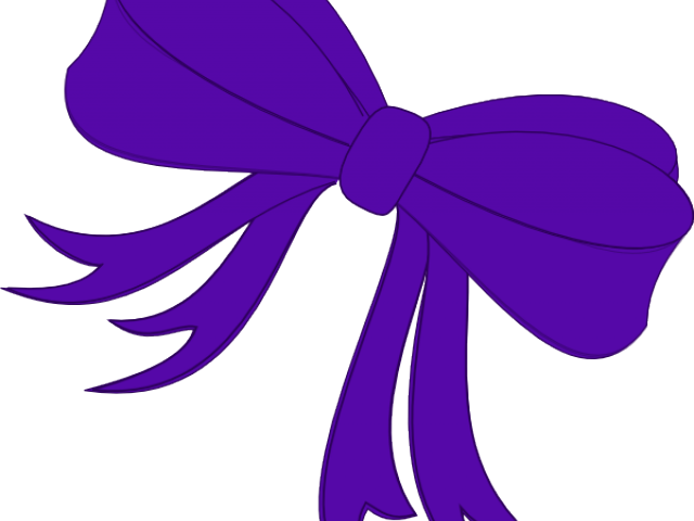 Lilac Clipart Bow (640x480), Png Download