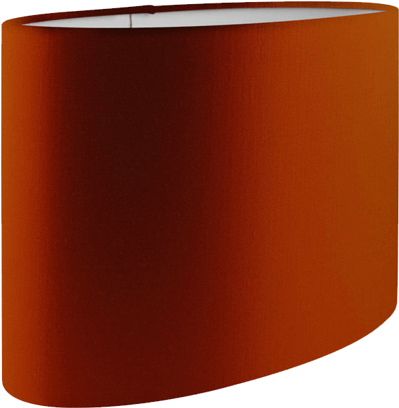 Burnt Orange Silk - Lampshade (750x750), Png Download
