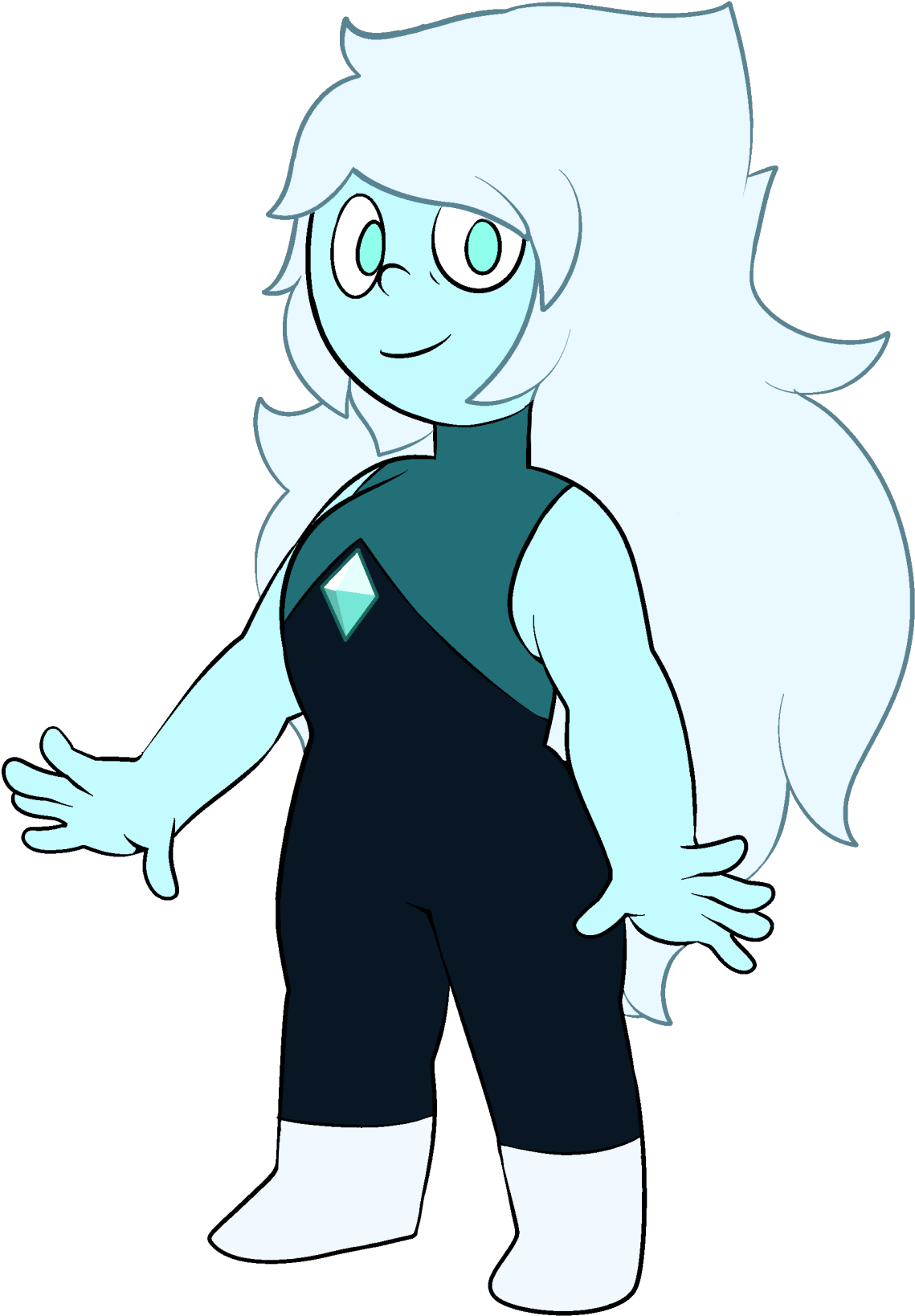 Ice Pregen 3 - Steven Universe Gemcrust Oce (1280x1733), Png Download