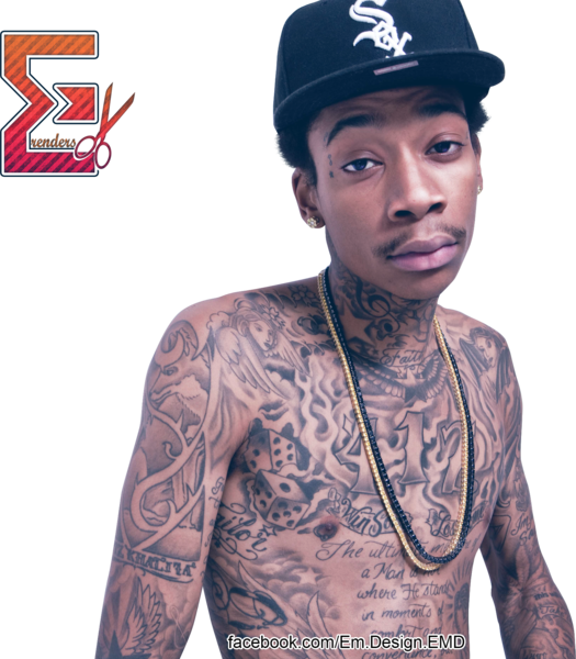 Wiz Khalifa Cut By Em Hq - Wiz Khalifa's (525x600), Png Download