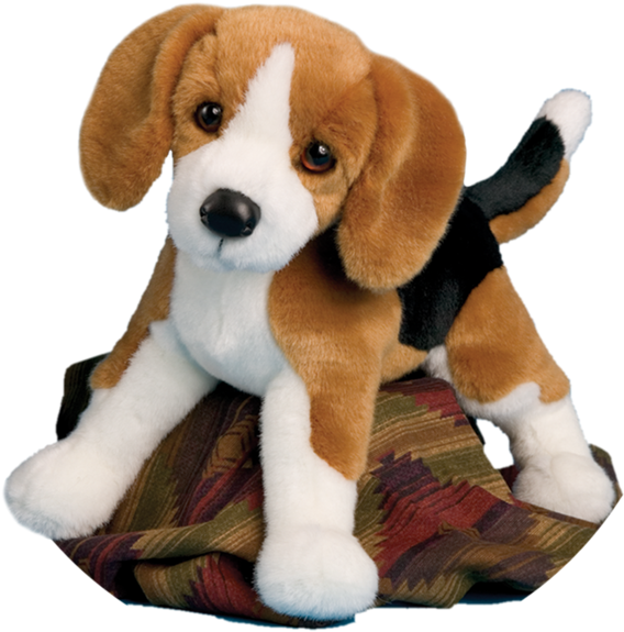 Douglas Bernie Beagle - Stuffed Toy Dog (600x600), Png Download