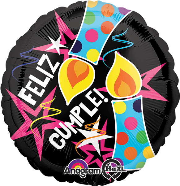 Globo Feliz Cumple - Feliz Cumple Para Rockeros (600x600), Png Download