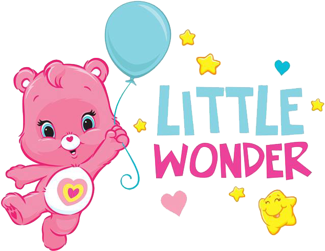 Care Bears - Care Bears Wonderheart Moon (636x505), Png Download