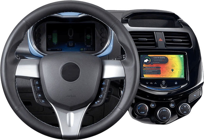 Air Quality In Our Cities And Roadways Is A Growing - Chevrolet Spark Ev 2016 (800x546), Png Download