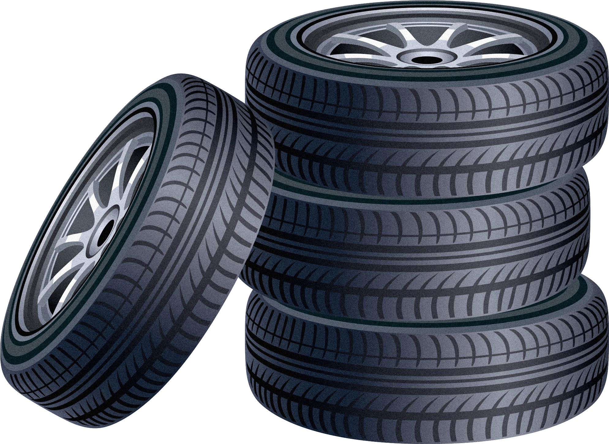 Download - Tire Shop Clip Art (2048x2048), Png Download