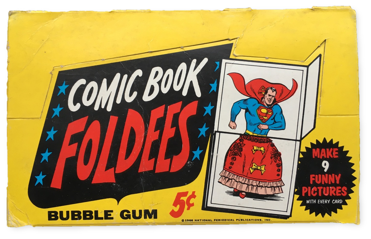 This Topps Comic Book Foldees Shop Counter Display - Cartoon (1600x1200), Png Download