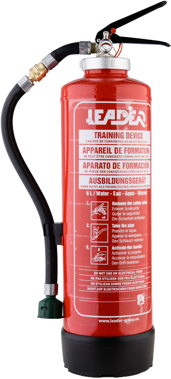 Training Fire Extinguisher Permanent Pressure - Estintore Idrico Classe F (415x800), Png Download
