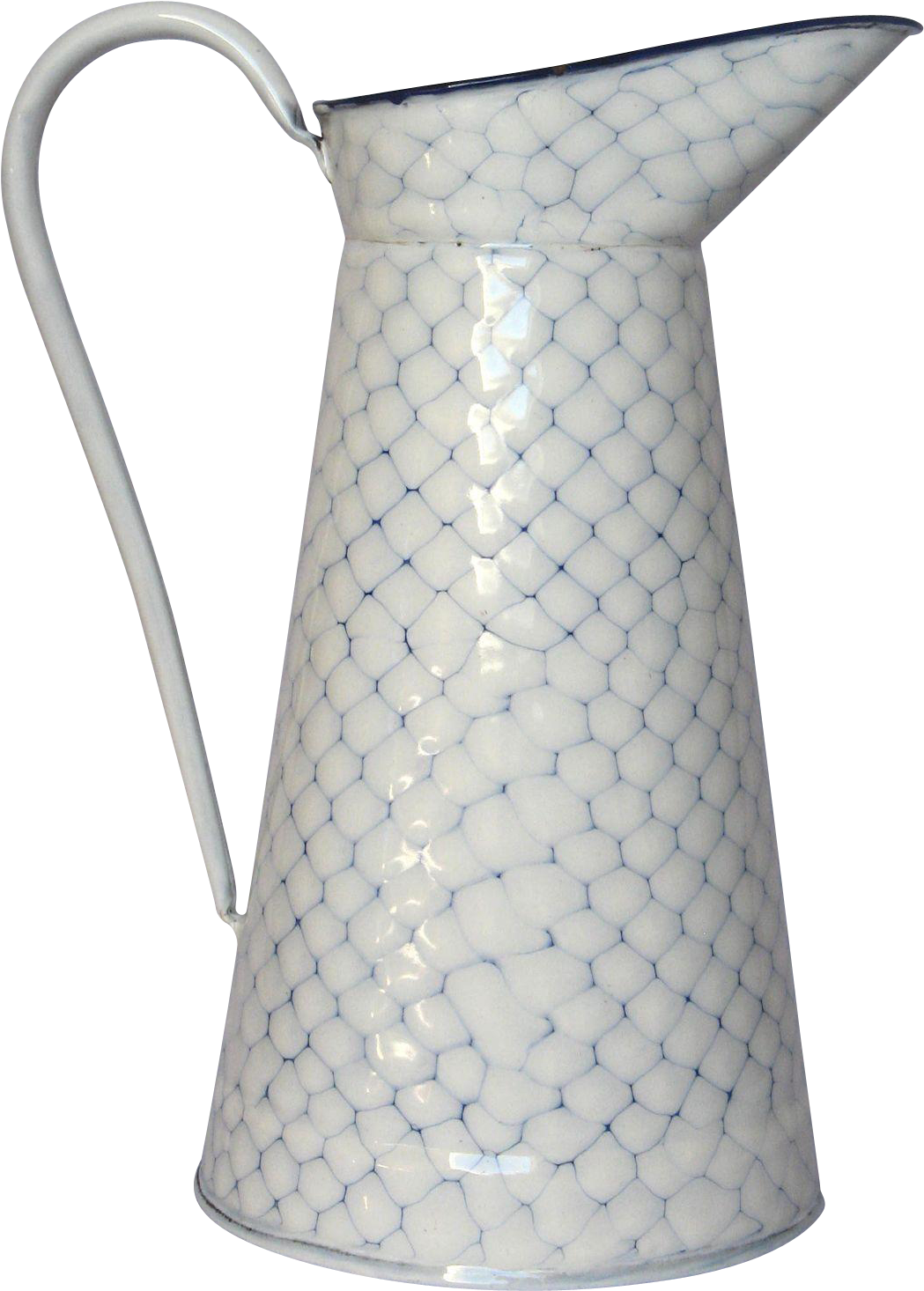 Mint Condition French Enamel Chicken Wire Graniteware - Jug (1465x1465), Png Download